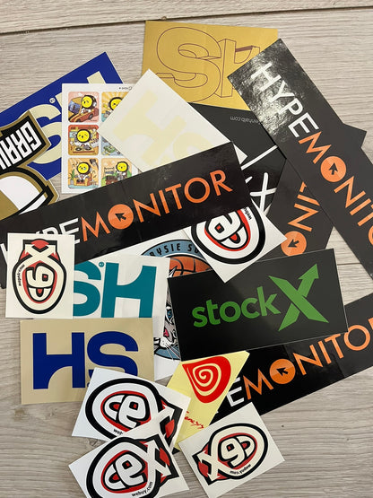 random stickers