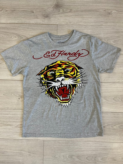 ed hardy lion tee