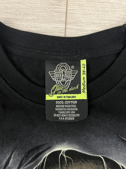 rock eagle skull tee
