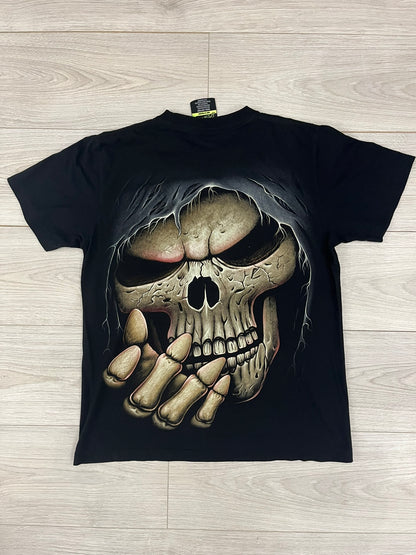 rock eagle skull tee