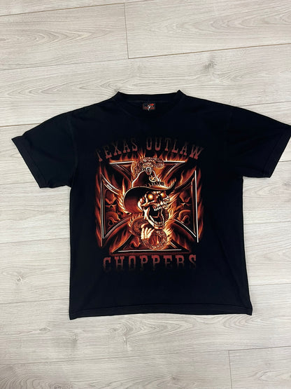 texas outlaw choppers tee