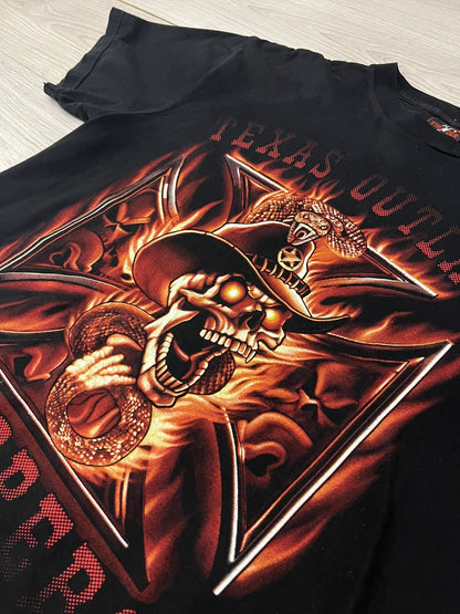 texas outlaw choppers tee