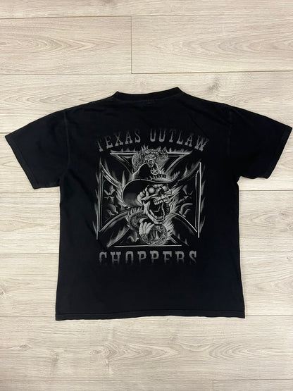 texas outlaw choppers tee