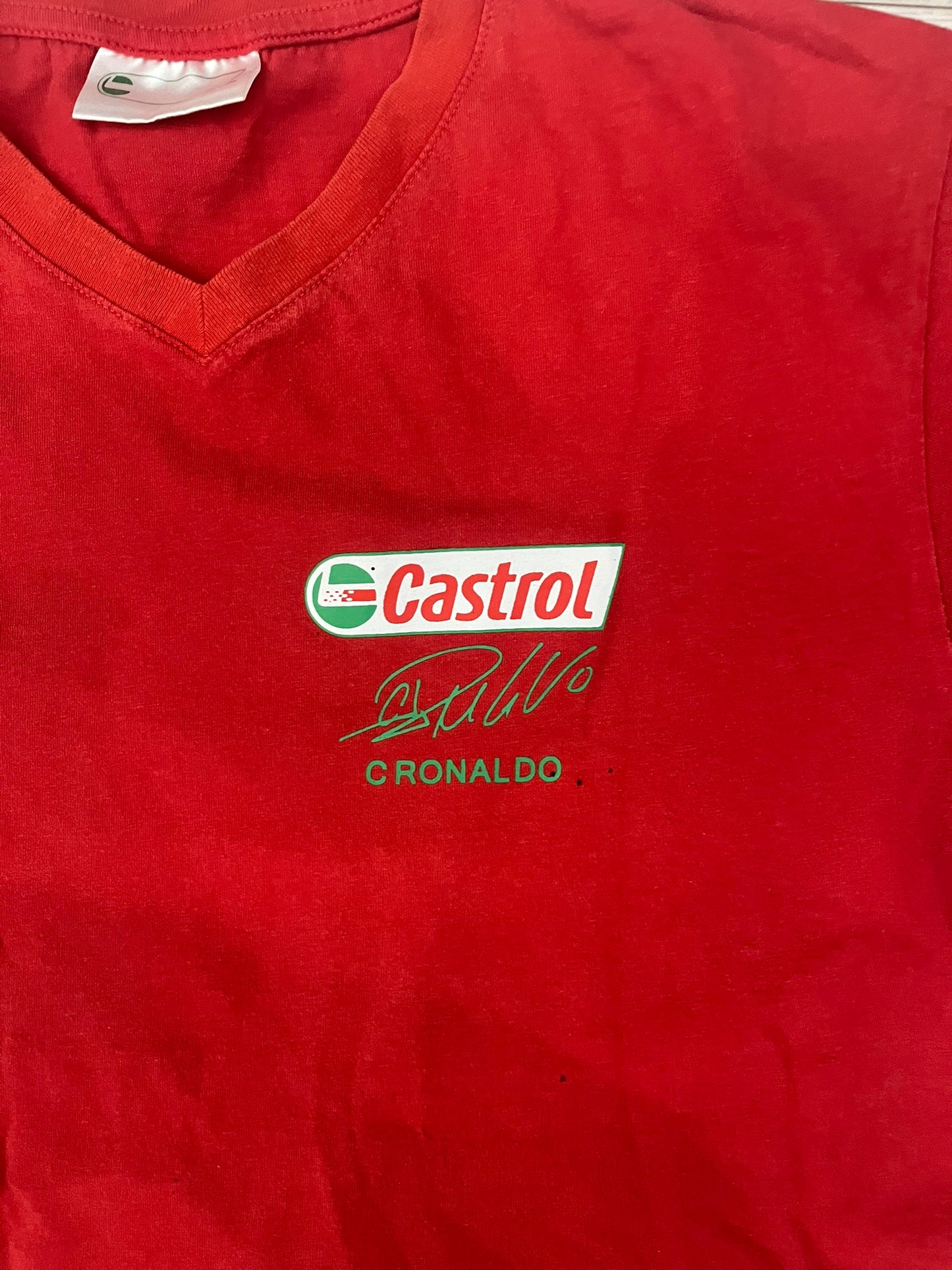 castrol cristiano ronaldo tee