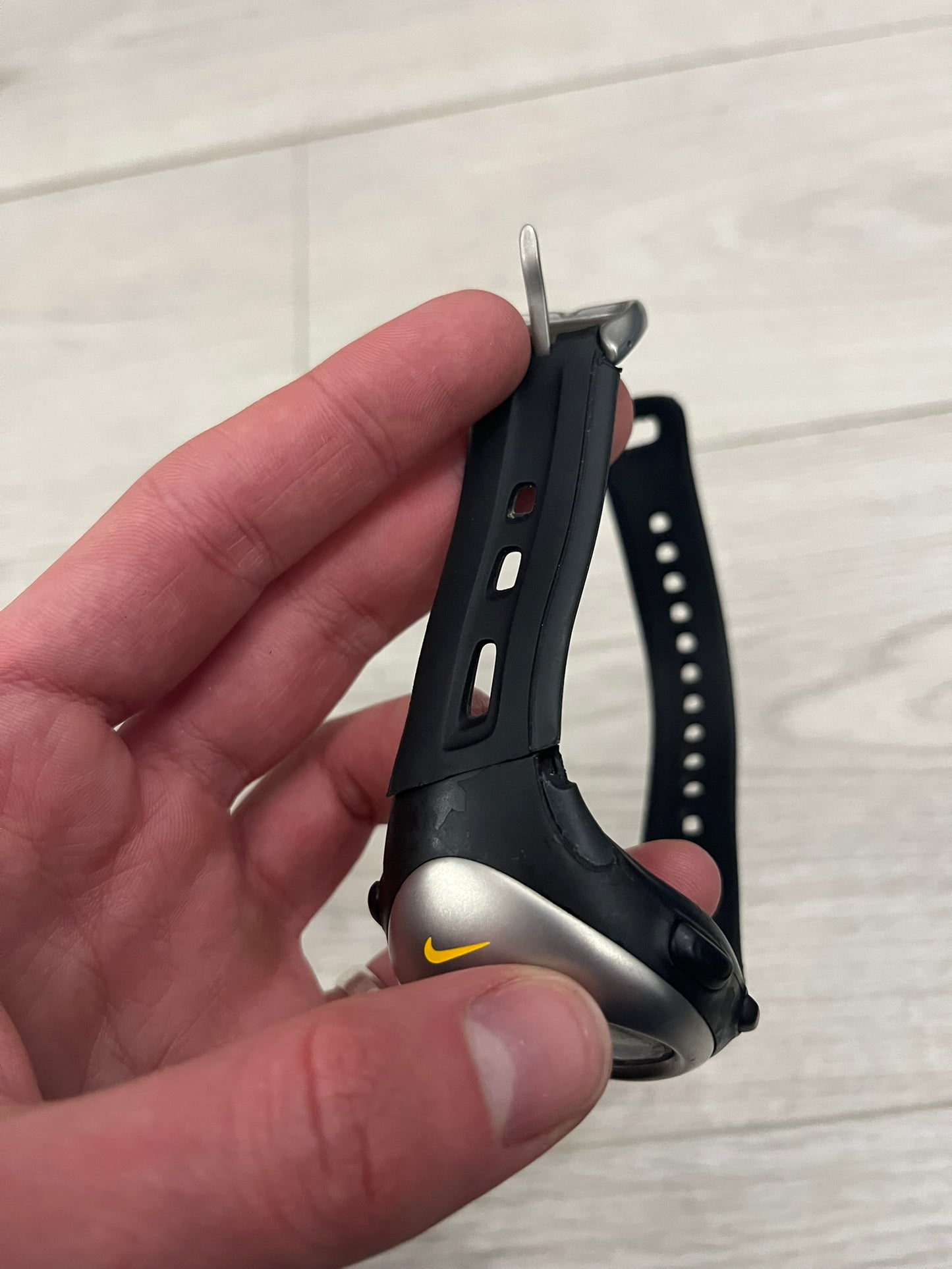 nike hrm triax 100 regular watch yellow