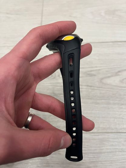 nike hrm triax 100 regular watch yellow
