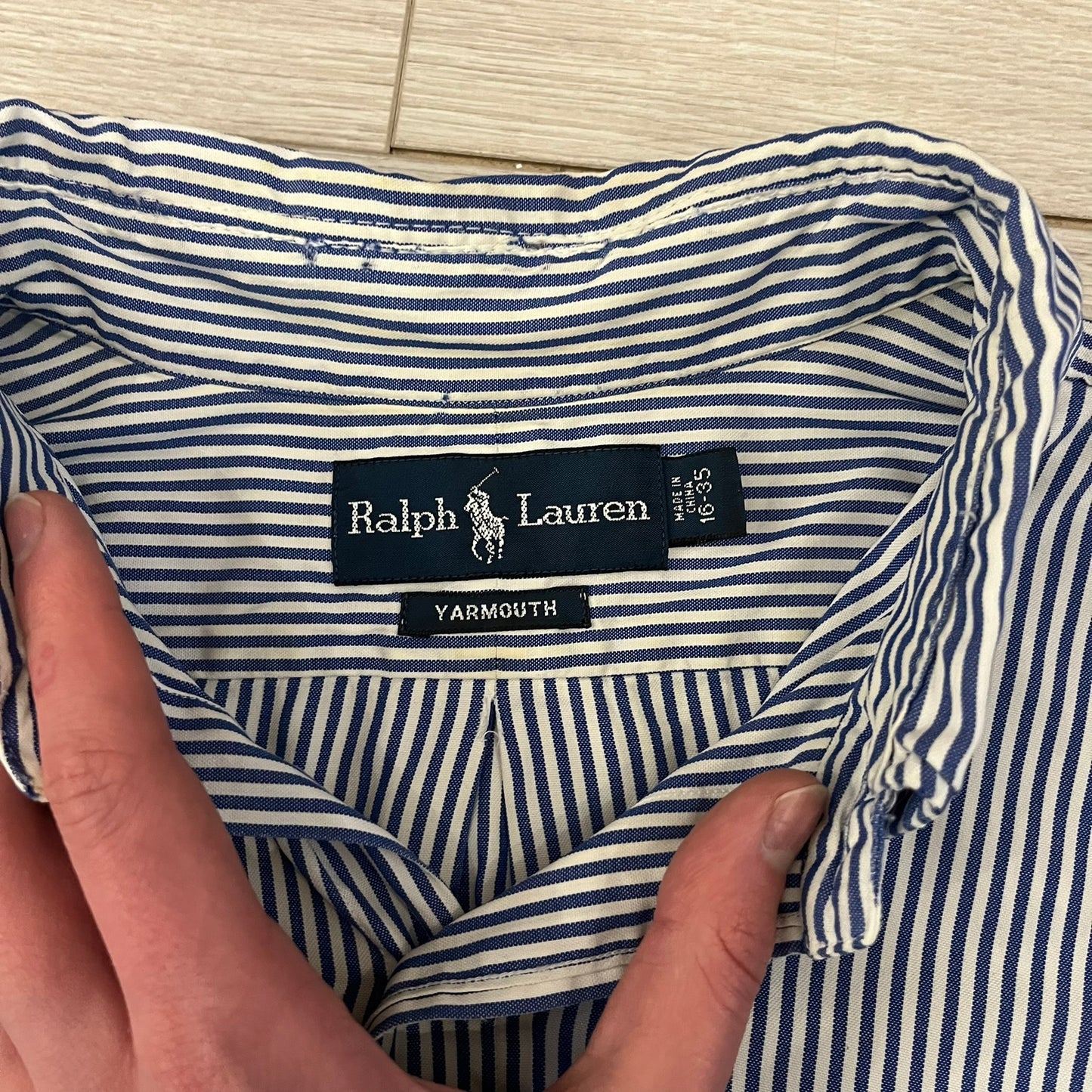 ralph lauren stripes shirt