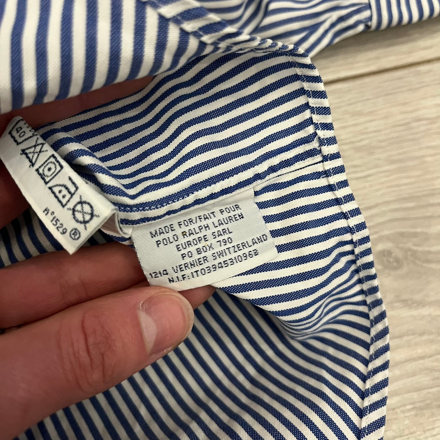 ralph lauren stripes shirt