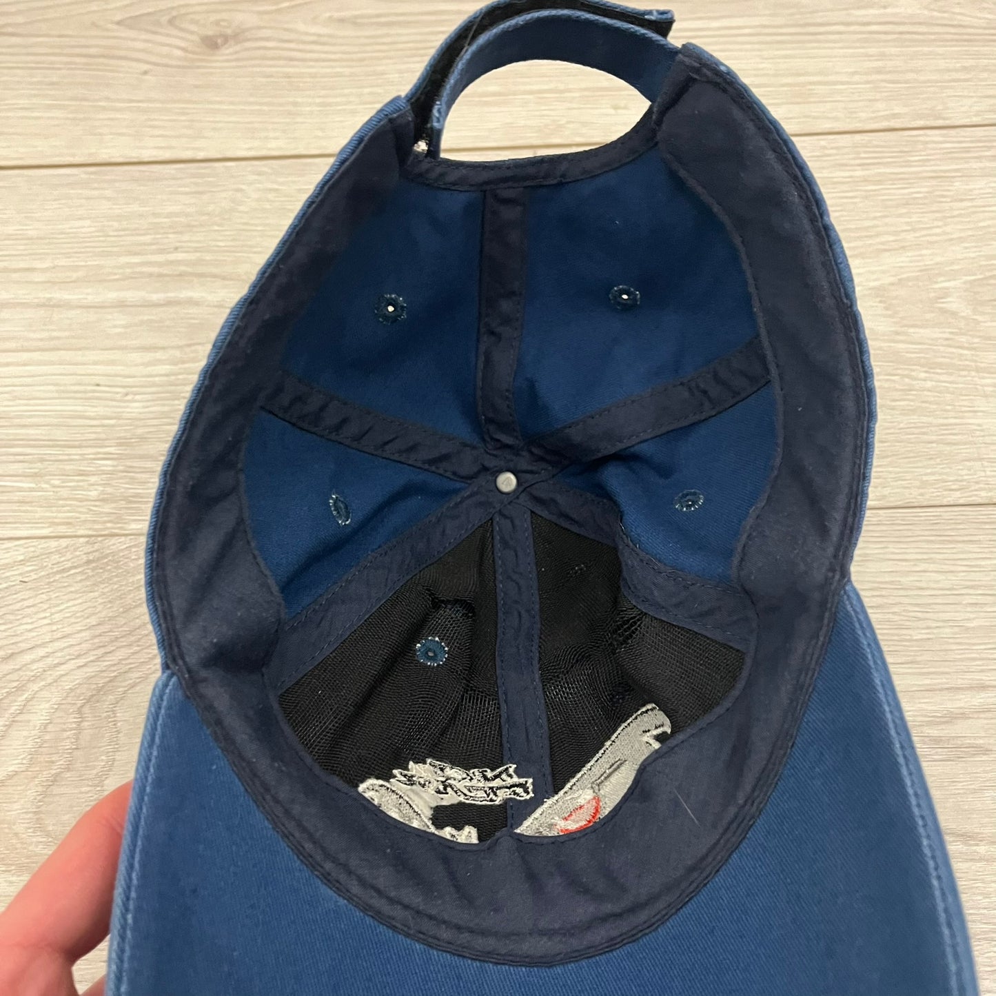 no fear navy cap