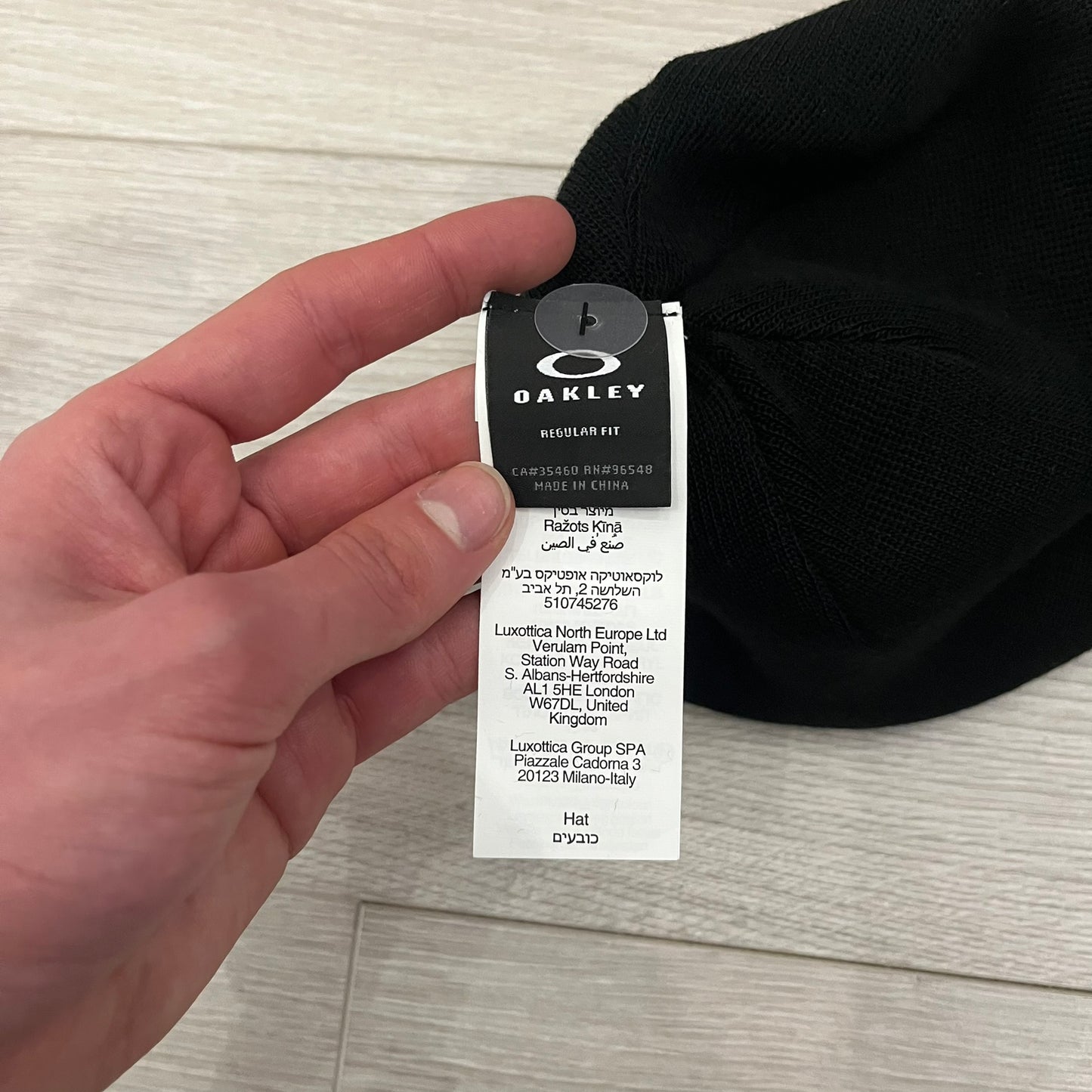 oakley ellipse beanie light green