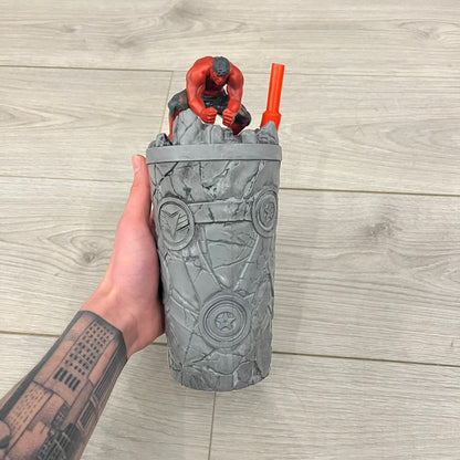 captain america: red hulk tumbler