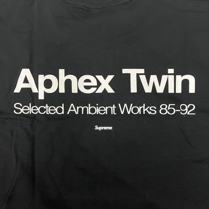 supreme aphex twin ambient works tee black