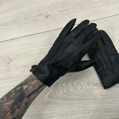 leather gloves
