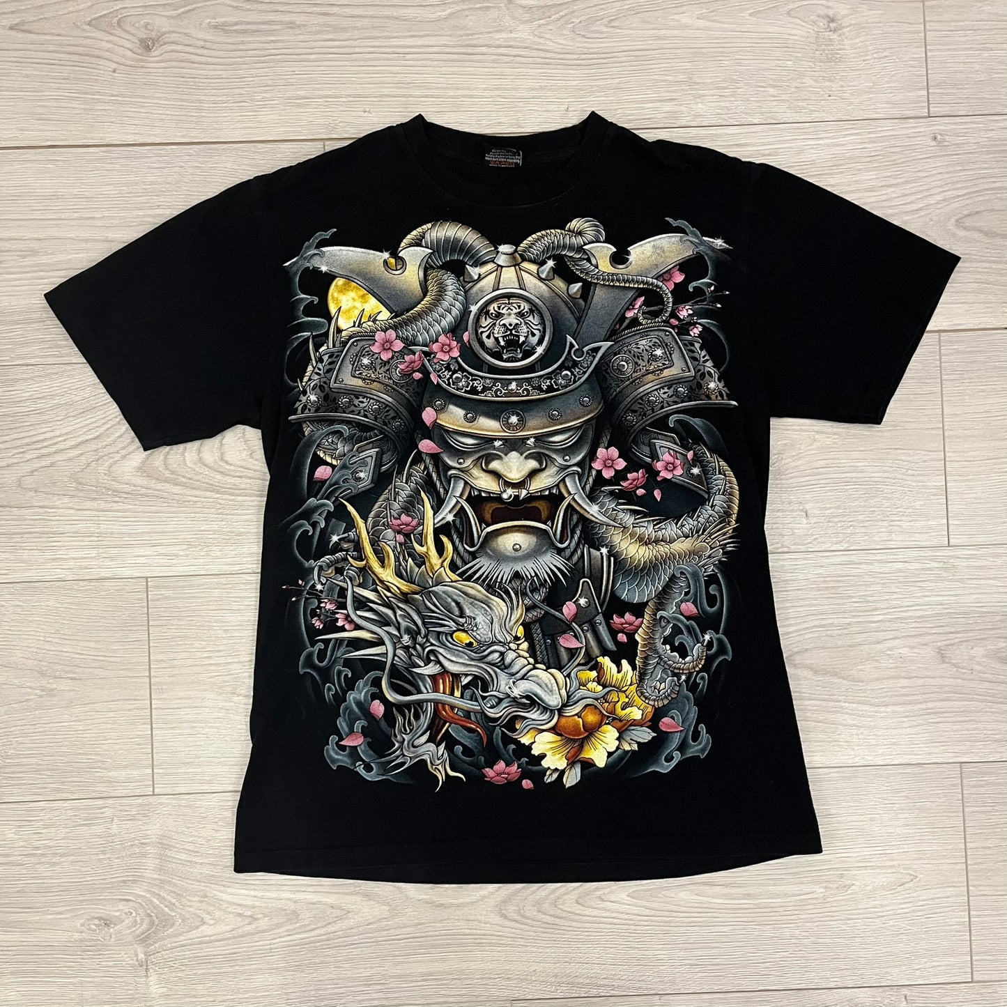 glitter samurai tee
