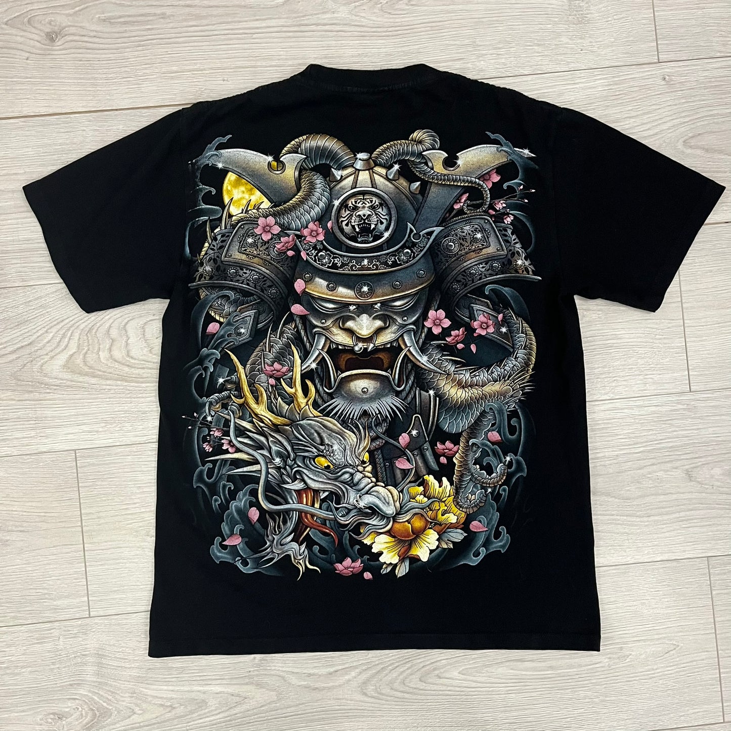 glitter samurai tee