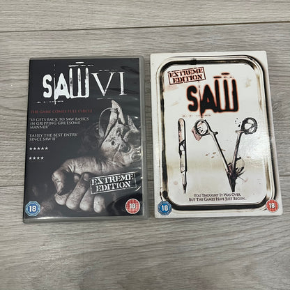 saw 4 & 6 extreme editions