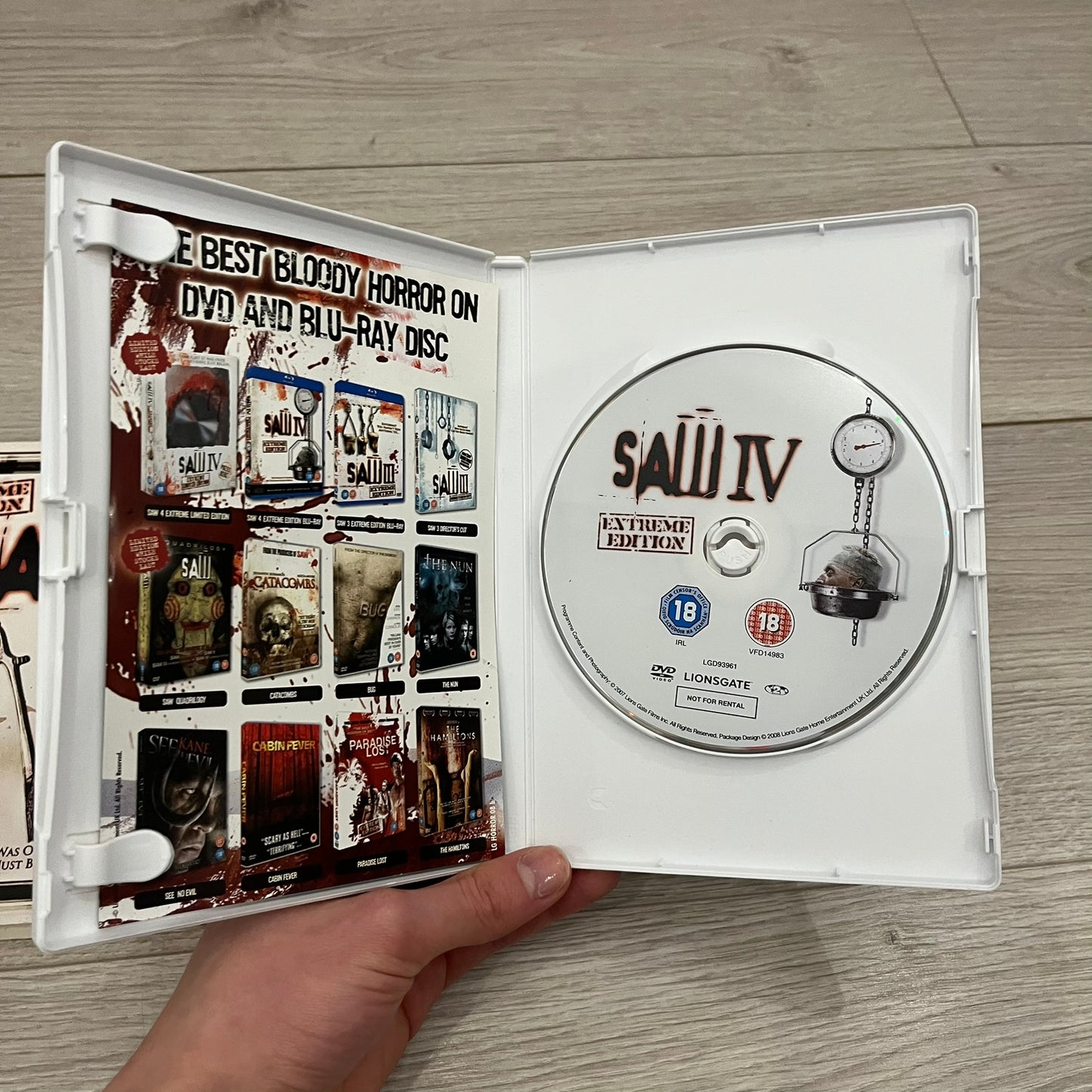 saw 4 & 6 extreme editions