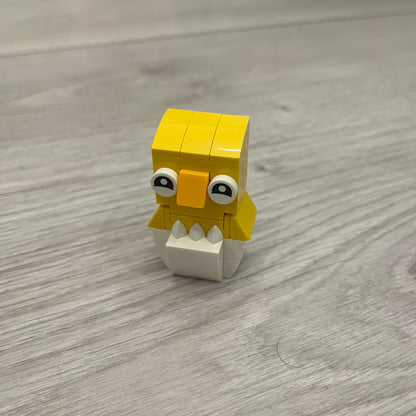 lego chick in egg m&t