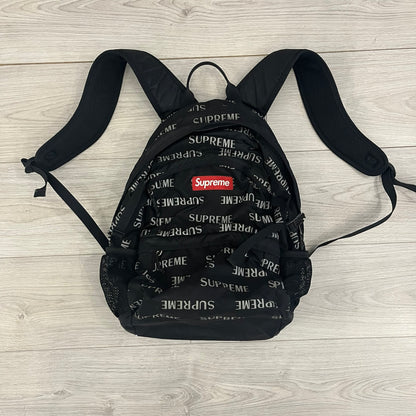 supreme 3m reflective repeat backpack fw16