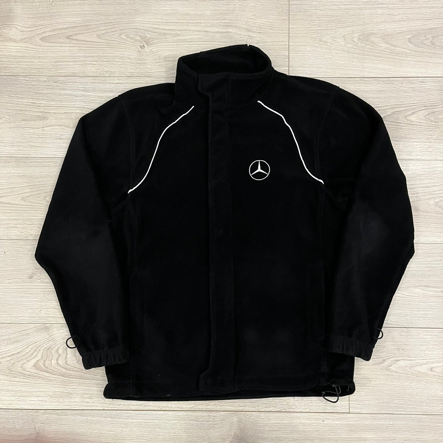 mercedes daimler ag black fleece jacket