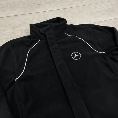 mercedes daimler ag black fleece jacket