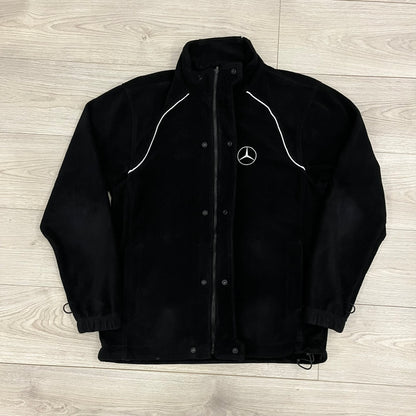 mercedes daimler ag black fleece jacket