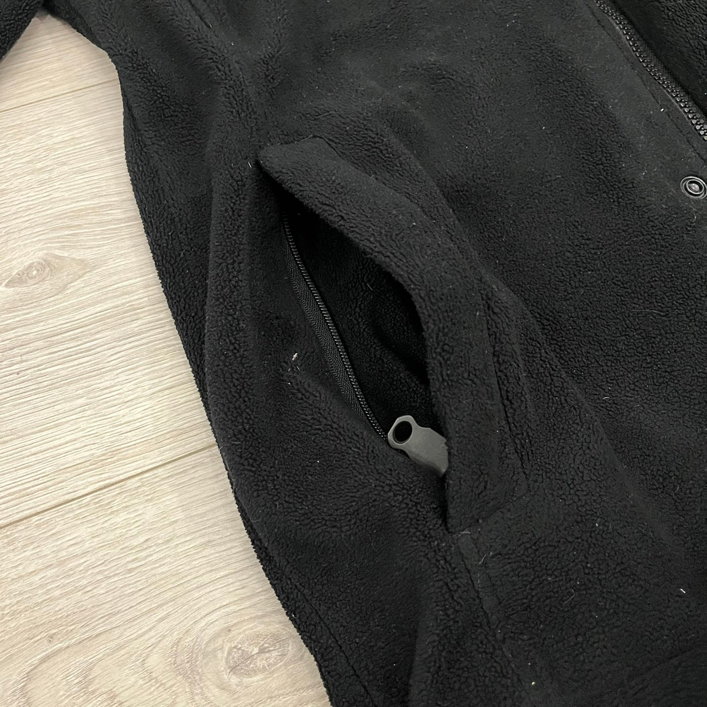 mercedes daimler ag black fleece jacket