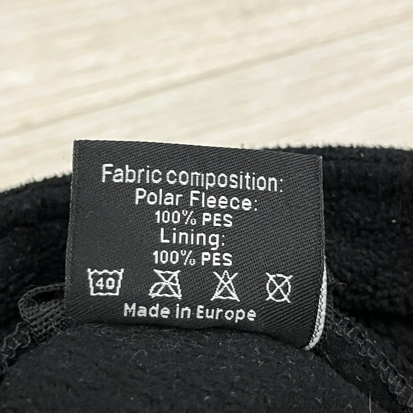 mercedes daimler ag black fleece jacket