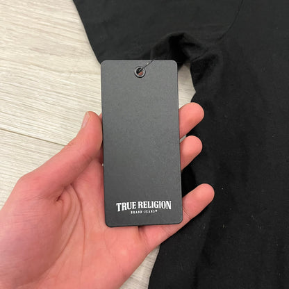 true religion black buddha tee