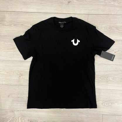 true religion black buddha tee