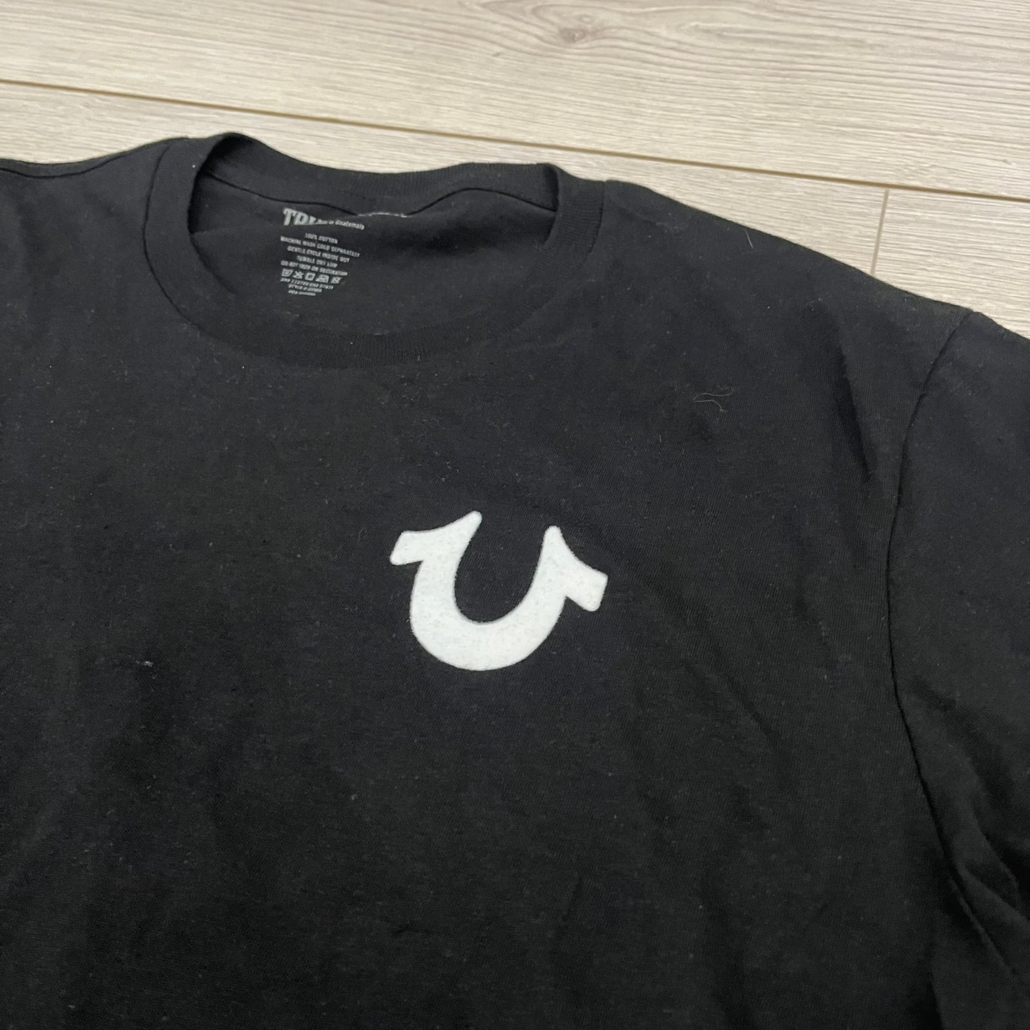 true religion black buddha tee