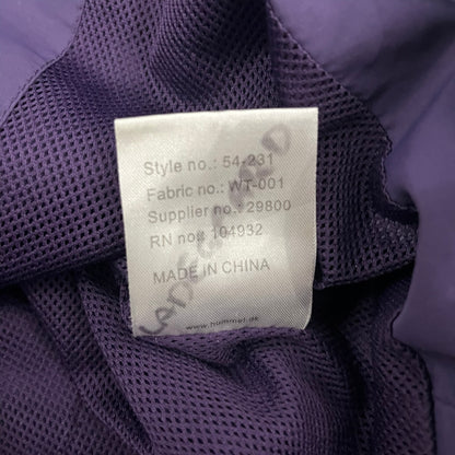 hummel purple windbreaker