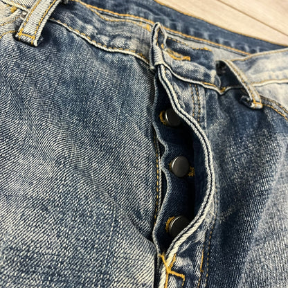 mnml distressed m1 jeans