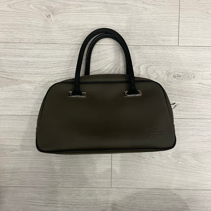 lacoste olive handbag