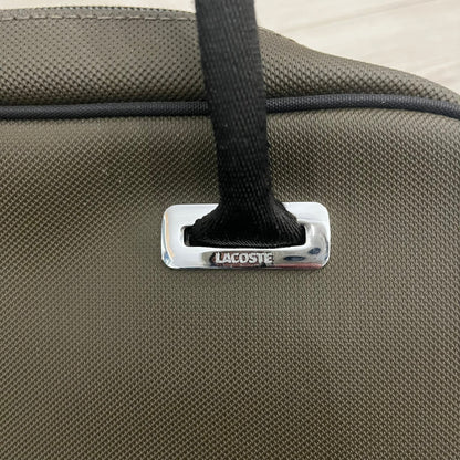 lacoste olive handbag