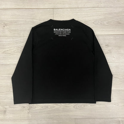 balenciaga blank longsleeve