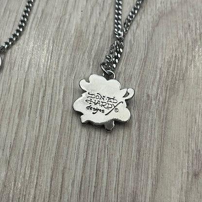 ed hardy fine love kills slowly padlock necklace