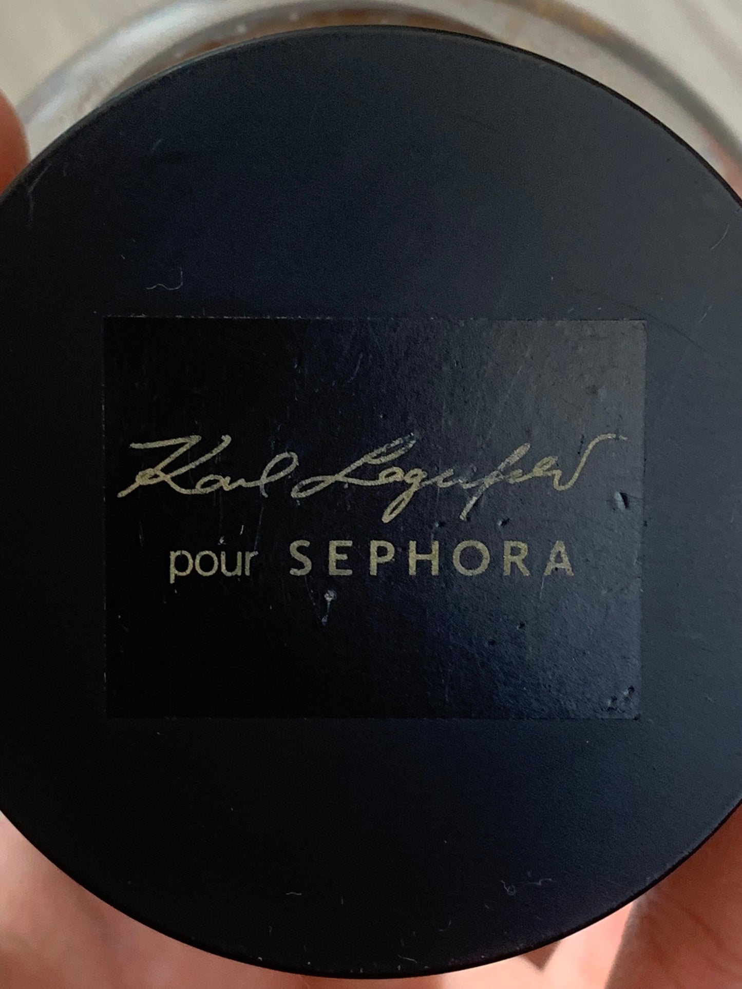 karl lagerfeld snow globe 2011