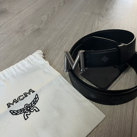 mcm claus vi belt silver