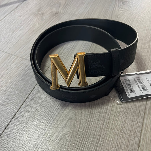mcm claus belt gold
