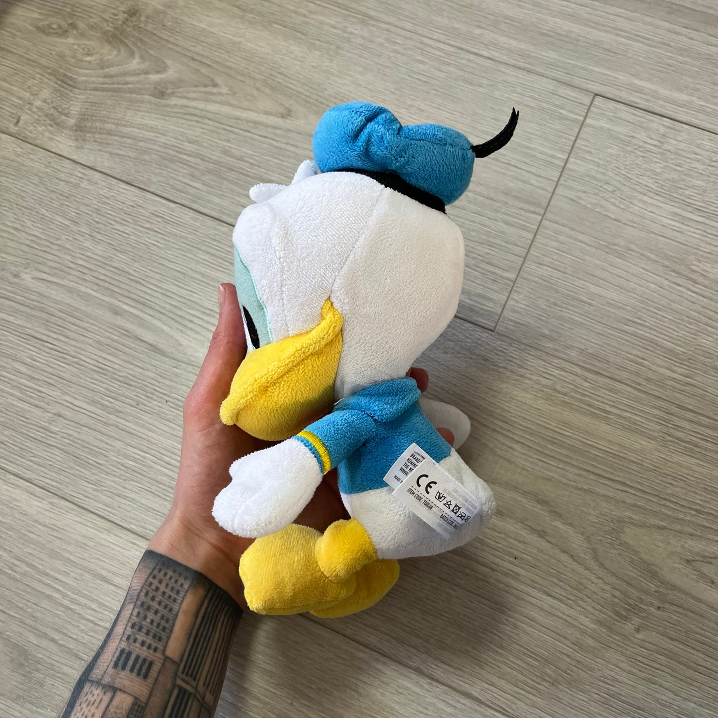 donald duck plushie