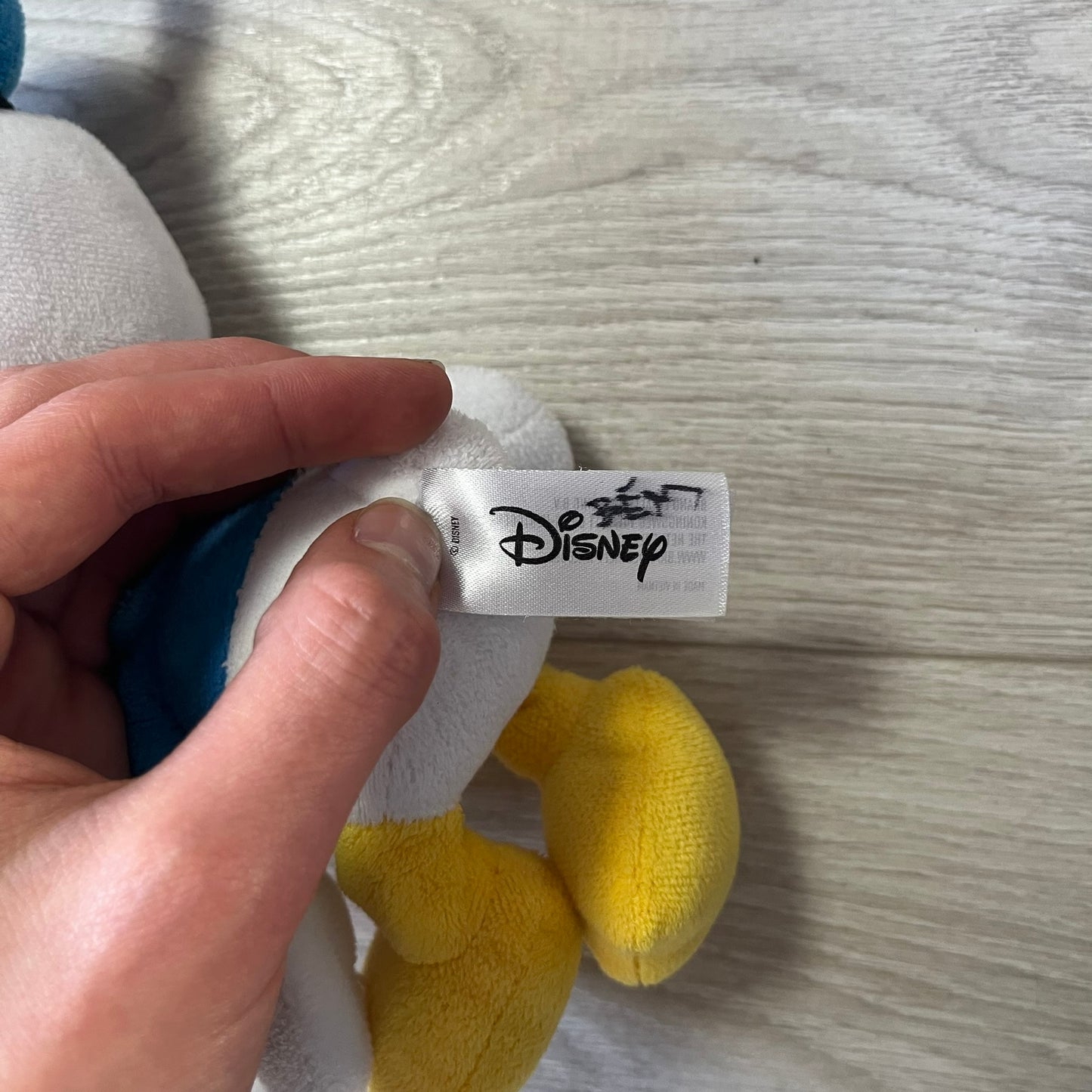 donald duck plushie