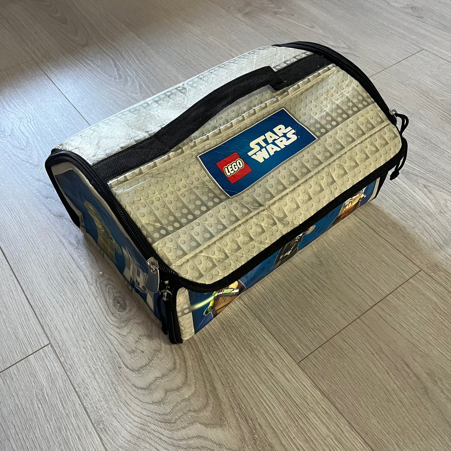 lego star wars battle bridge zip storage case