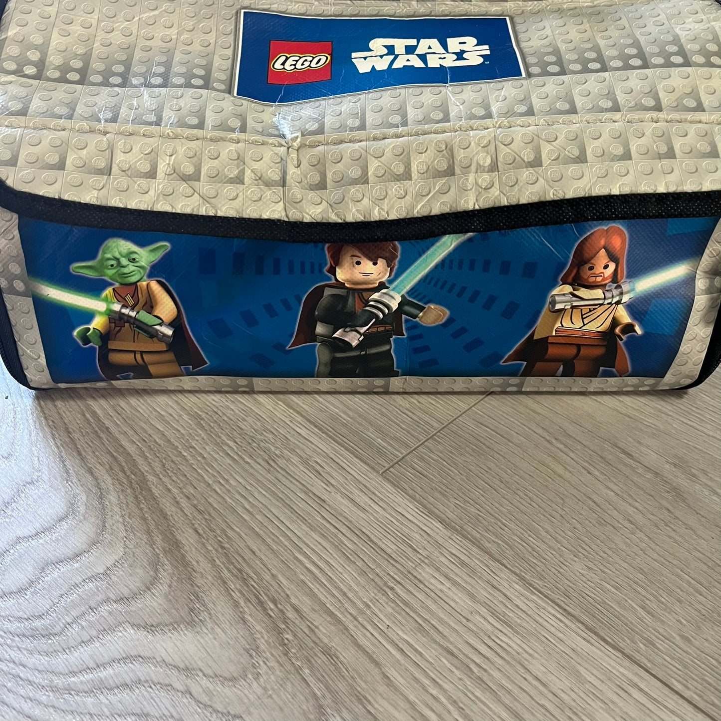 lego star wars battle bridge zip storage case
