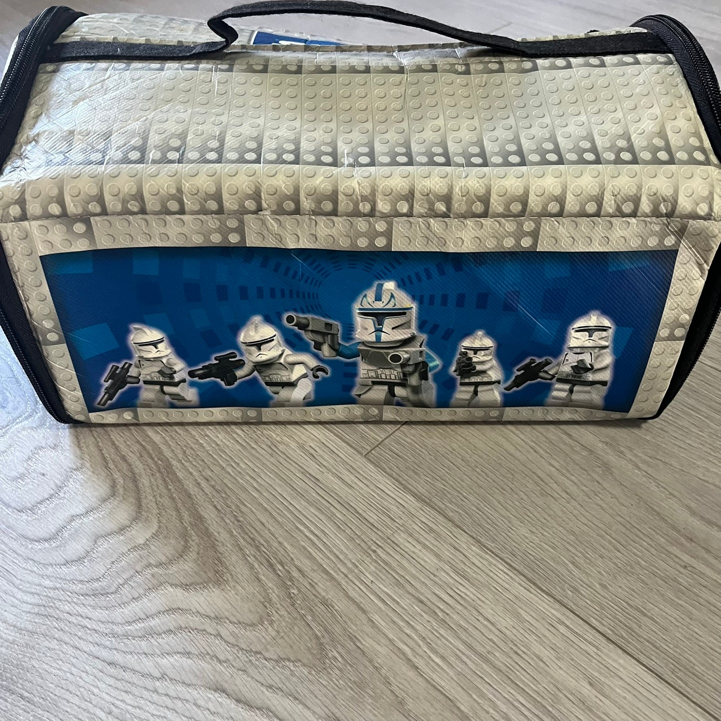 lego star wars battle bridge zip storage case