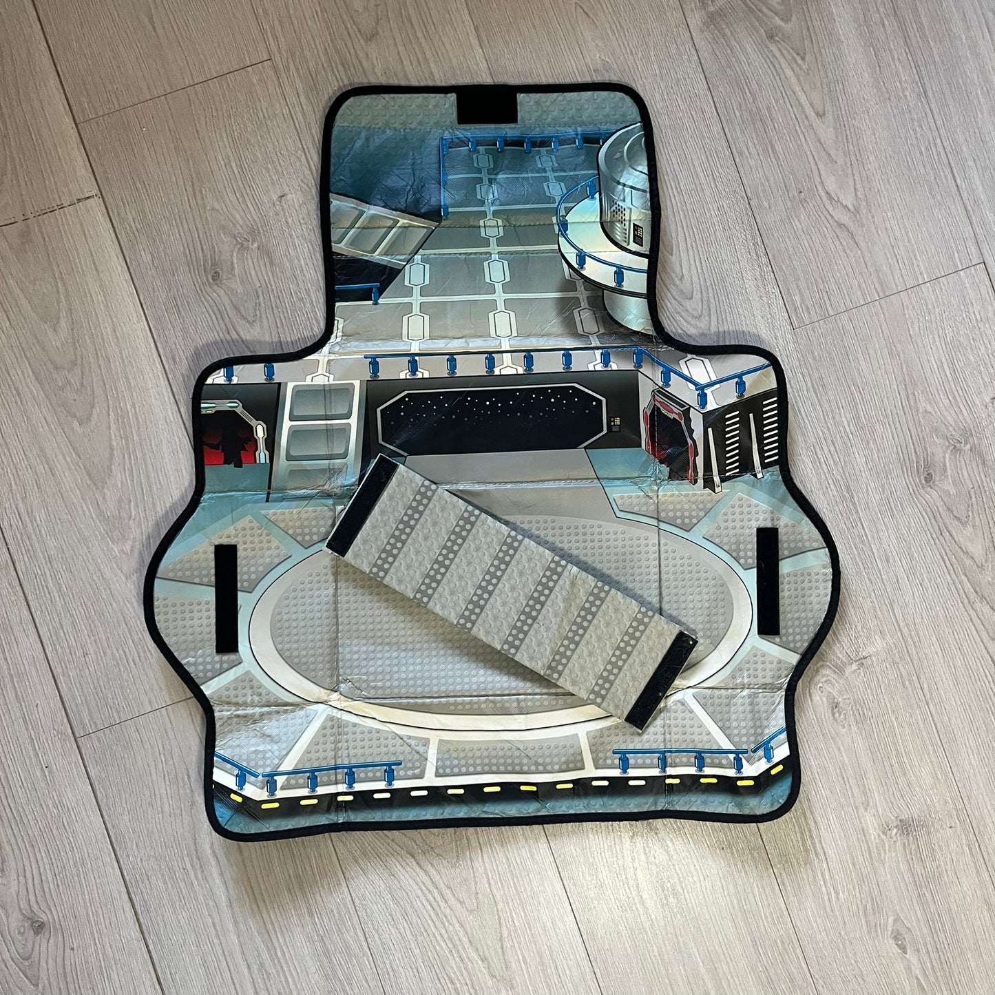 lego star wars battle bridge zip storage case