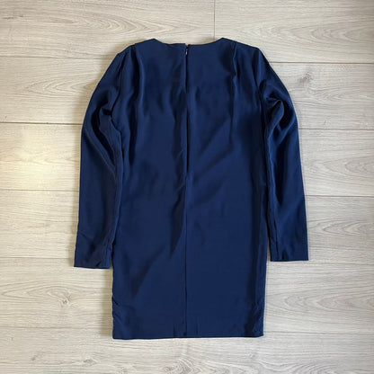 balenciaga silk dress