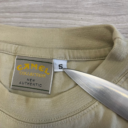 camel embroidery tee