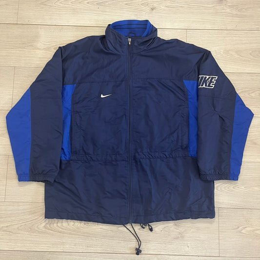 nike 90's big swoosh windbreaker jacket