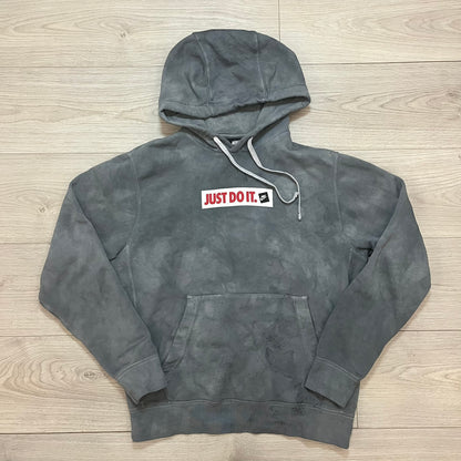 nike dyed gray hoodie